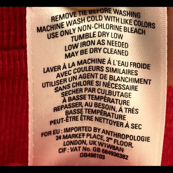 Anthropologie | Deletta orange top, medium - Picture 6 of 6